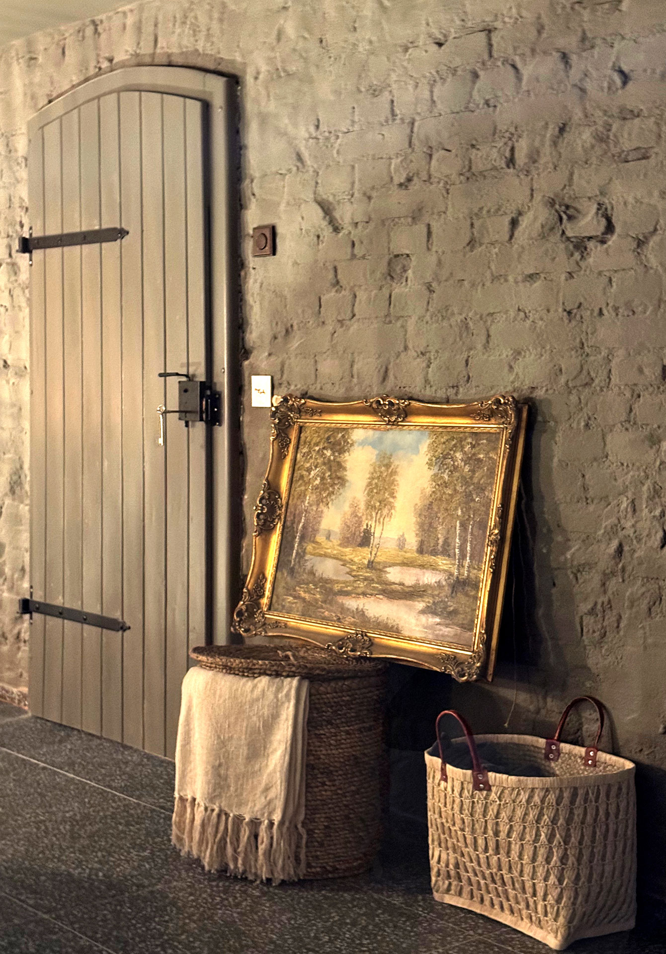 Der Eintrittsbereich zum Sauna und Wellnessbereich